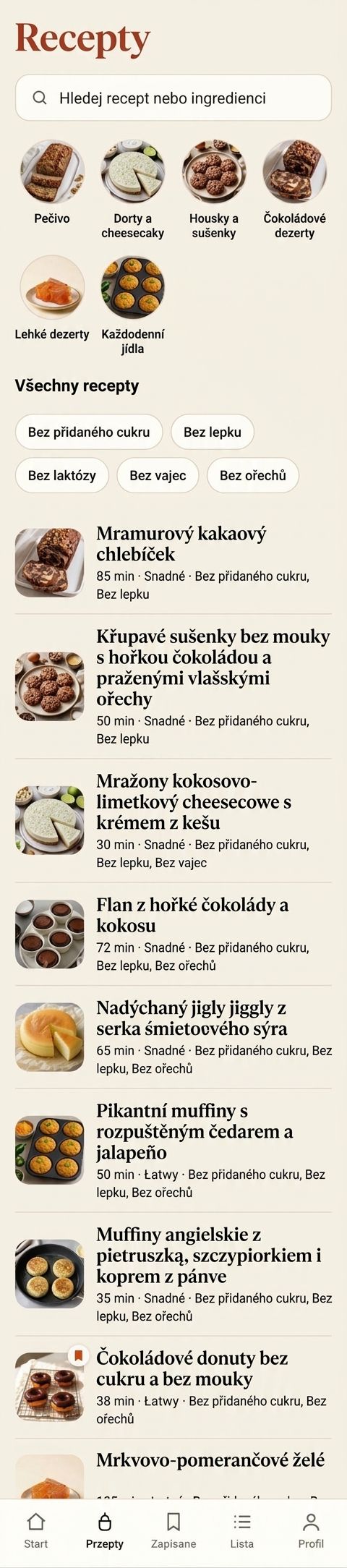 477 receptů v kategoriích