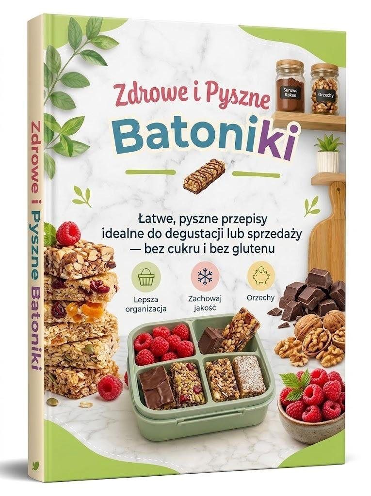 40 przepisów na zdrowe batoniki