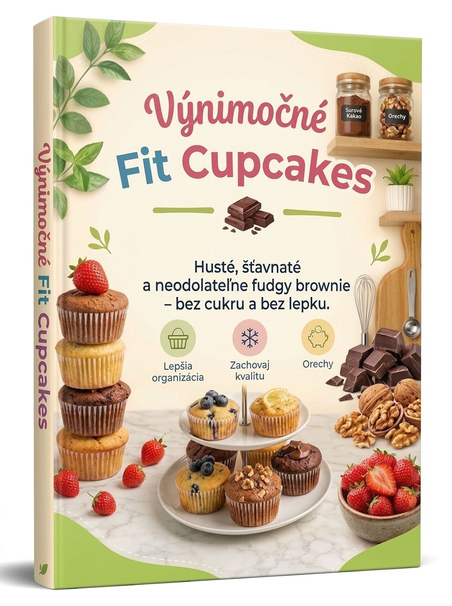 +40 receptov na Cupcakes Fit