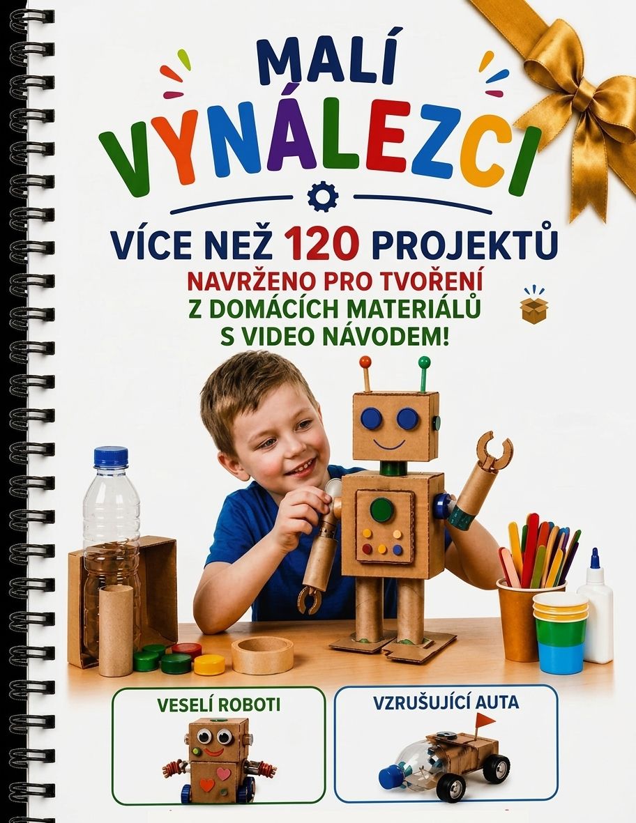 Malí vynálezci — obálka průvodce