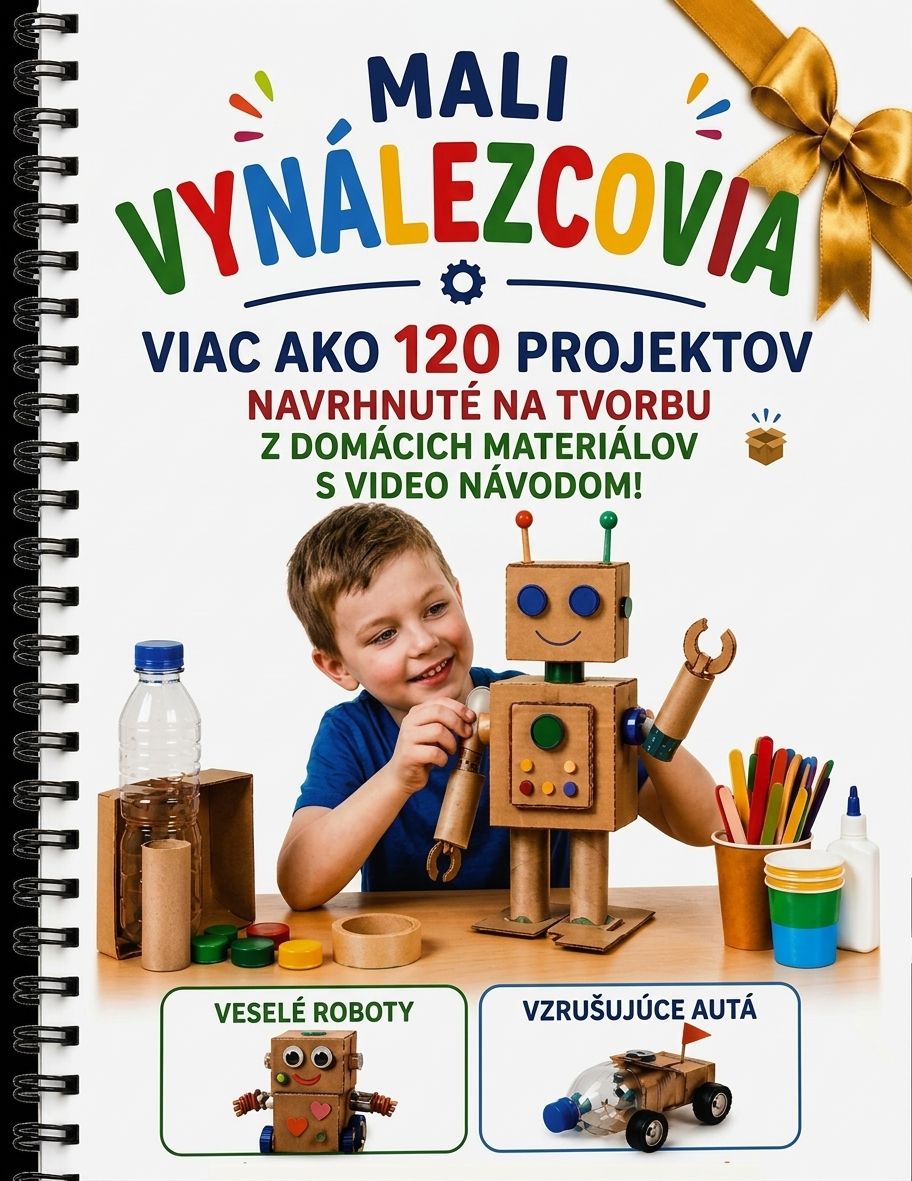 Mali Wynalazcy — obálka sprievodcu